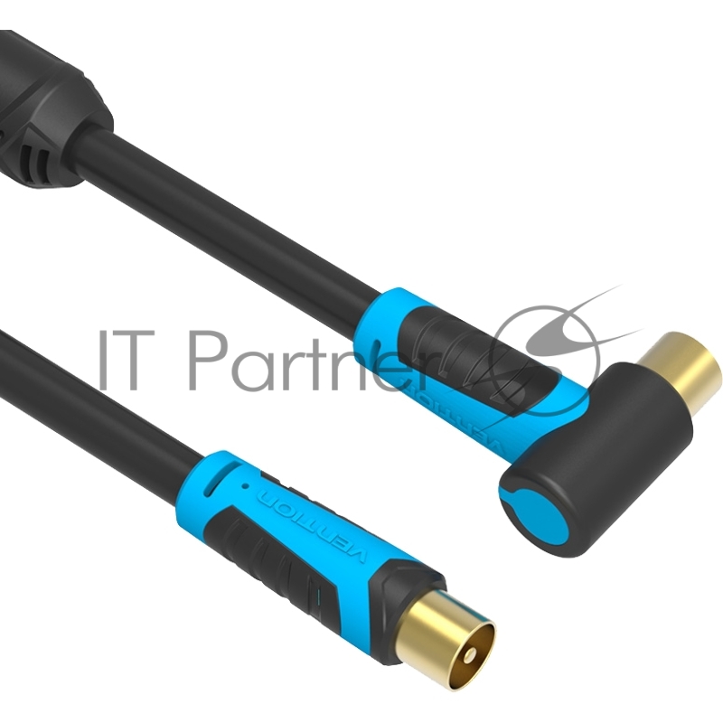Кабель Vention антенный M/M угол 90 - 1м VAV-A02-B100