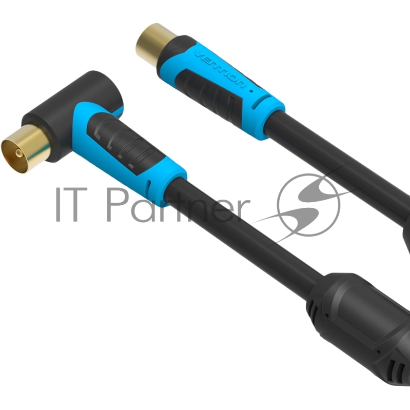 Кабель Vention антенный M/M угол 90 - 1,5м VAV-A02-B150