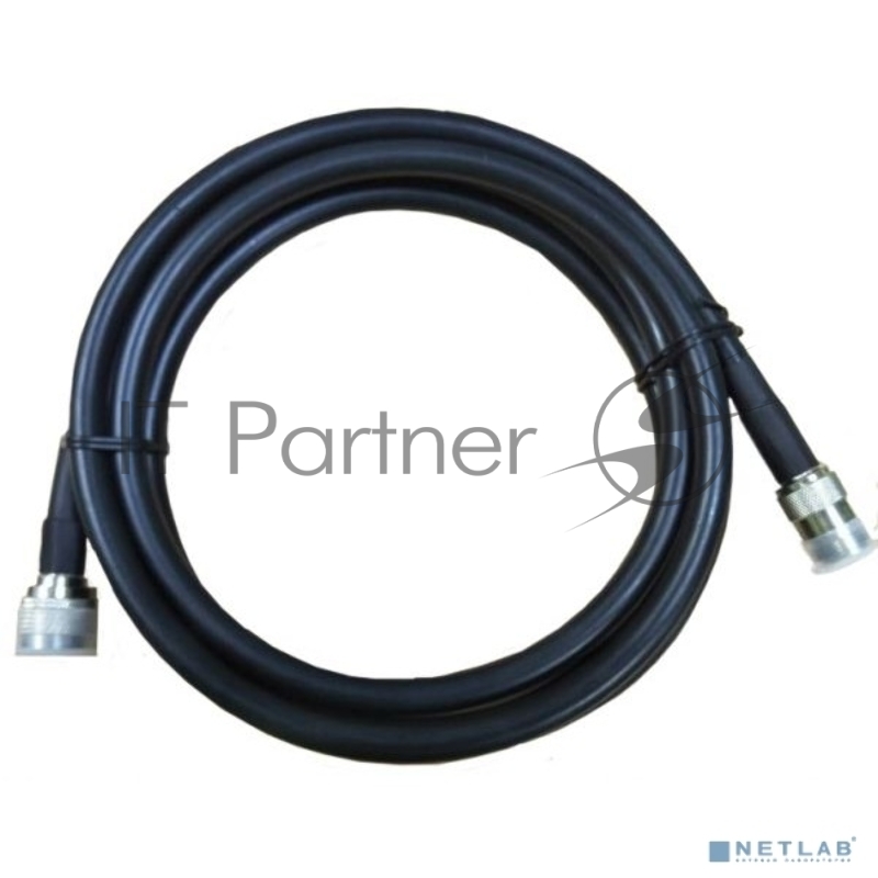 Кабель Antenna extension cable (3m), N plug to N jack connectors.Cable LMR400 with STD-N-Jack to STD-N-Plug connectors Length: 3m Band: 2.4 ~ 2.5 GHz, 4.9 ~ 5.85 GHz Compatible products: All antennas with N Plug/Jack interface.Antenna cable included.