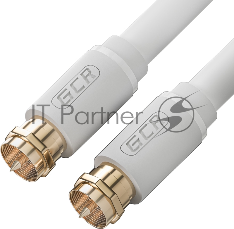 Кабель GCR 3.0m антенный (коаксиальный) Male F81 / Male F81, резьба, GCR-51824