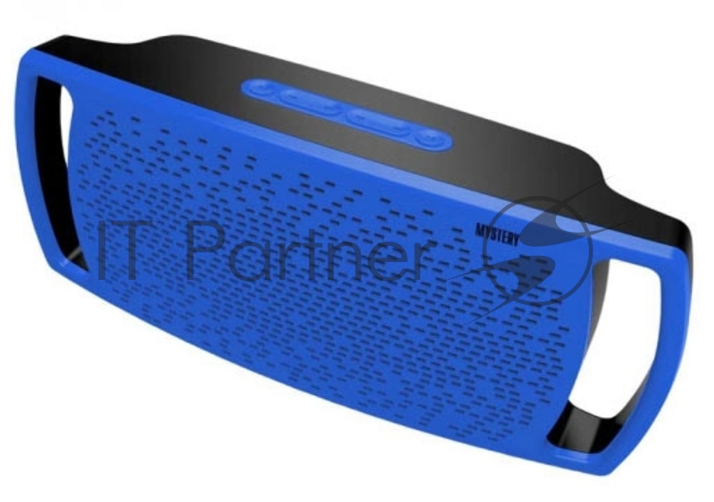 Аудиомагнитола Mystery MBA-512UB синий 10Вт/MP3/FM(dig)/USB/BT/microSD