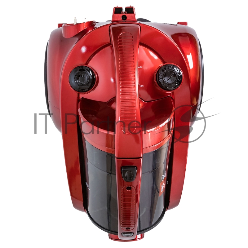 Пылесос циклонного типа, мультициклон, максимальная мощность 2200 Вт, объем контейнера 2,5 л, моющийся фильтр, регурировка уровня мощности, управление воздушным потоком на ручке, металлическая телескопическая трубка, универсальная щетка ковер/пол, ще