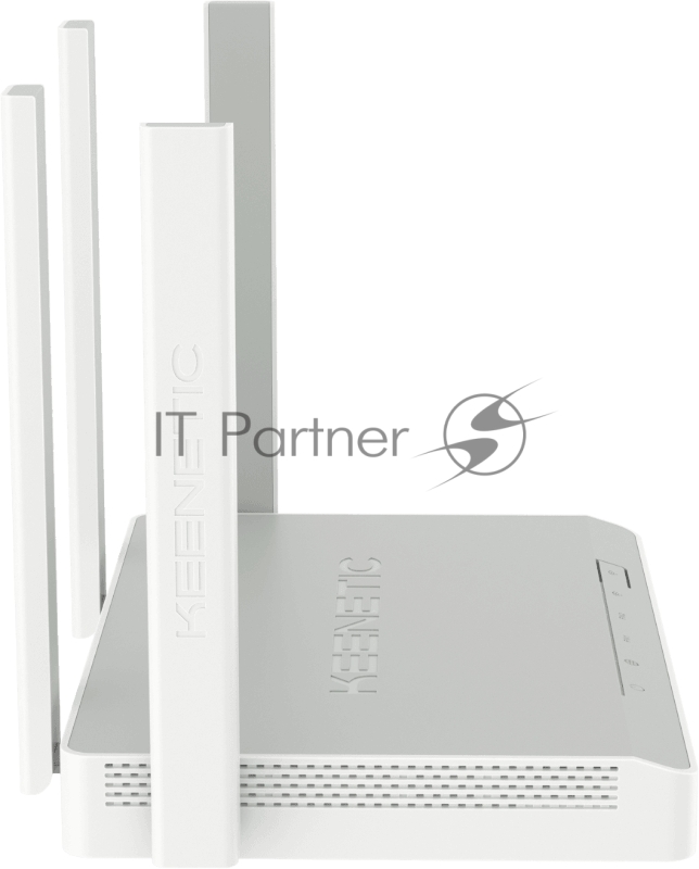 Гигабитный интернет-центр с Mesh Wi-Fi 6 Keenetic Hopper (KN-3810) AX1800, 4-портовым Smart-коммутатором и многофункциональным портом USB 3.0