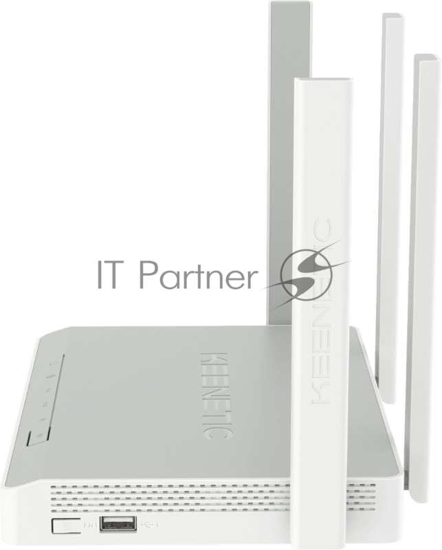 Гигабитный интернет-центр с Mesh Wi-Fi 6 Keenetic Hopper (KN-3810) AX1800, 4-портовым Smart-коммутатором и многофункциональным портом USB 3.0