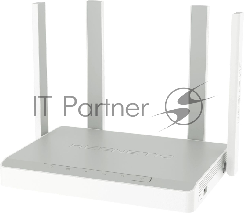 Гигабитный интернет-центр с Mesh Wi-Fi 6 Keenetic Hopper (KN-3810) AX1800, 4-портовым Smart-коммутатором и многофункциональным портом USB 3.0