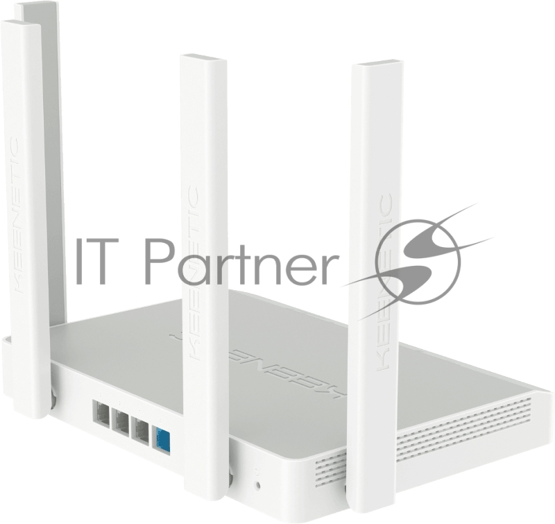 Гигабитный интернет-центр с Mesh Wi-Fi 6 Keenetic Hopper (KN-3810) AX1800, 4-портовым Smart-коммутатором и многофункциональным портом USB 3.0