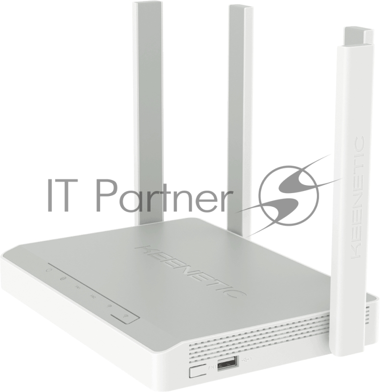 Гигабитный интернет-центр с Mesh Wi-Fi 6 Keenetic Hopper (KN-3810) AX1800, 4-портовым Smart-коммутатором и многофункциональным портом USB 3.0