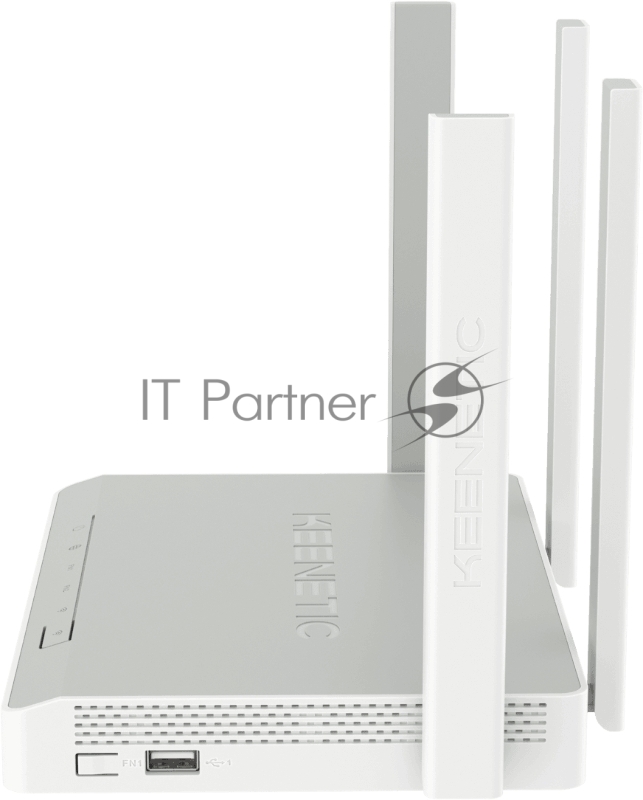 Гигабитный интернет-центр с Mesh Wi-Fi 6 Keenetic Hopper (KN-3810) AX1800, 4-портовым Smart-коммутатором и многофункциональным портом USB 3.0