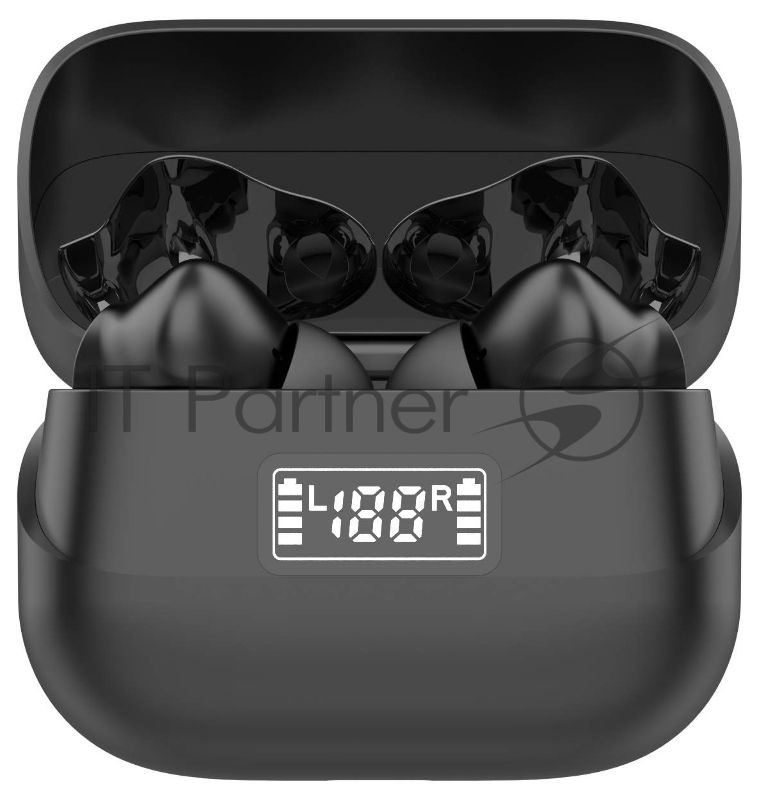 Гарнитура вкладыши Hiper TWS Alpha PX10 черный беспроводные bluetooth в ушной раковине (HTW-APX10)