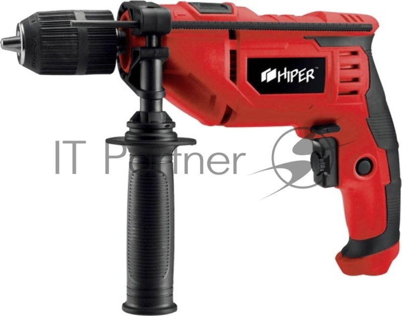 Дрель ударная HIPER 800Вт 0 -3000об/мин, БЗП 13мм, коробка