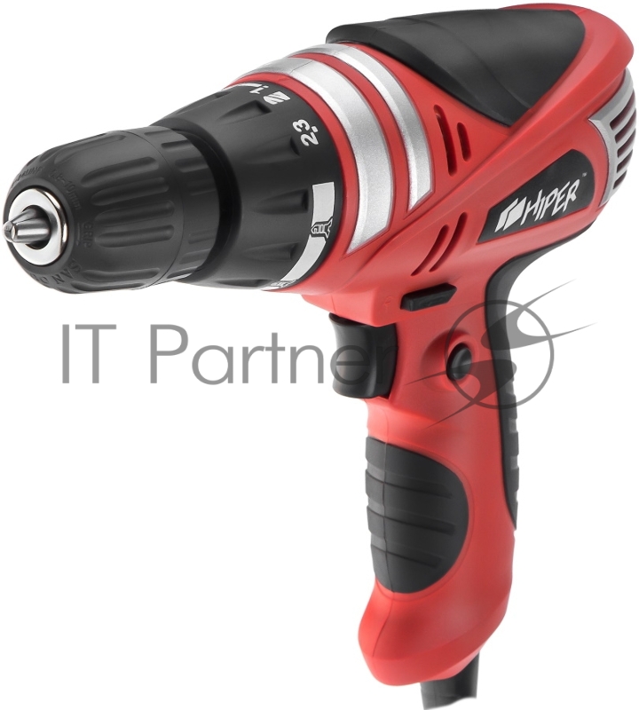 Шуруповерт сет. HIPER 300Вт, 26Нм, 0 - 2800об/мин, БЗП 10мм, коробка