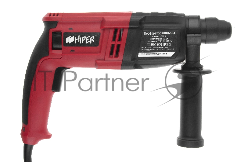 Перфоратор Hiper Перфоратор HIPER 650 Вт, 2Дж, 3 режима, 0 - 2000 об/мин, SDS+, кейс