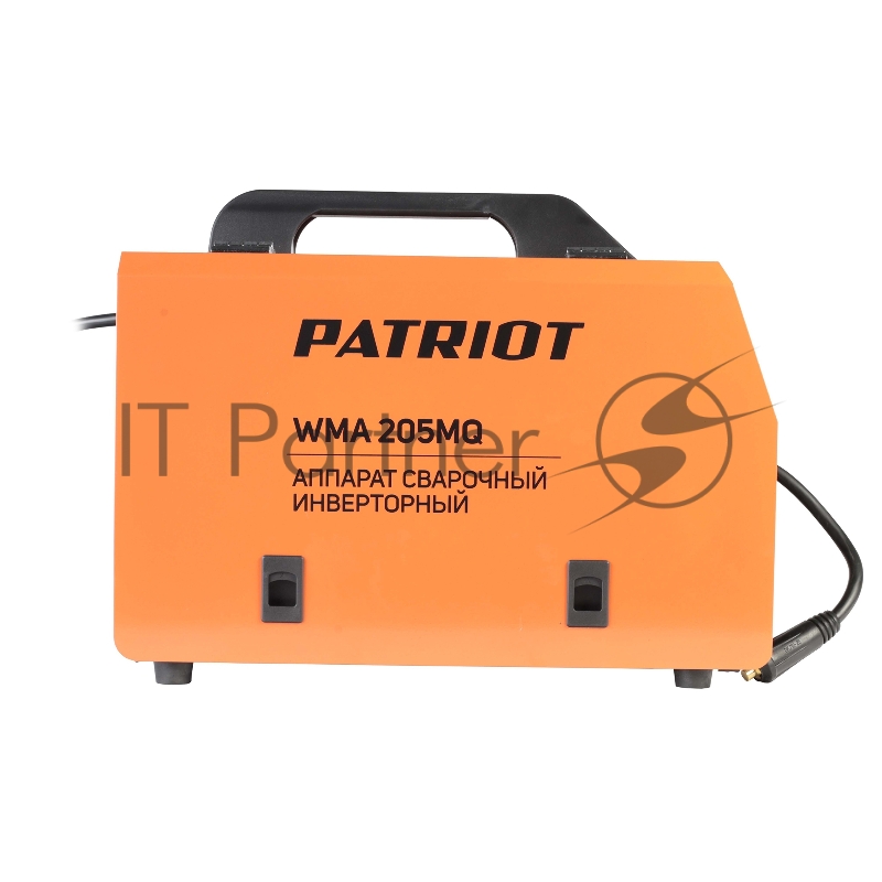 Полуавтомат сварочный инверторный PATRIOT WMA 205MQ MIG/MAG/MMA, полуавтоматическая сварка в среде газа (MIG/MAG) стальной и флюсовой проволокой 0.6/0.8 мм, сварка электродом (MMA) до 4мм, сварочный ток в режиме MIG: 40-200А сварочный ток в режиме MM