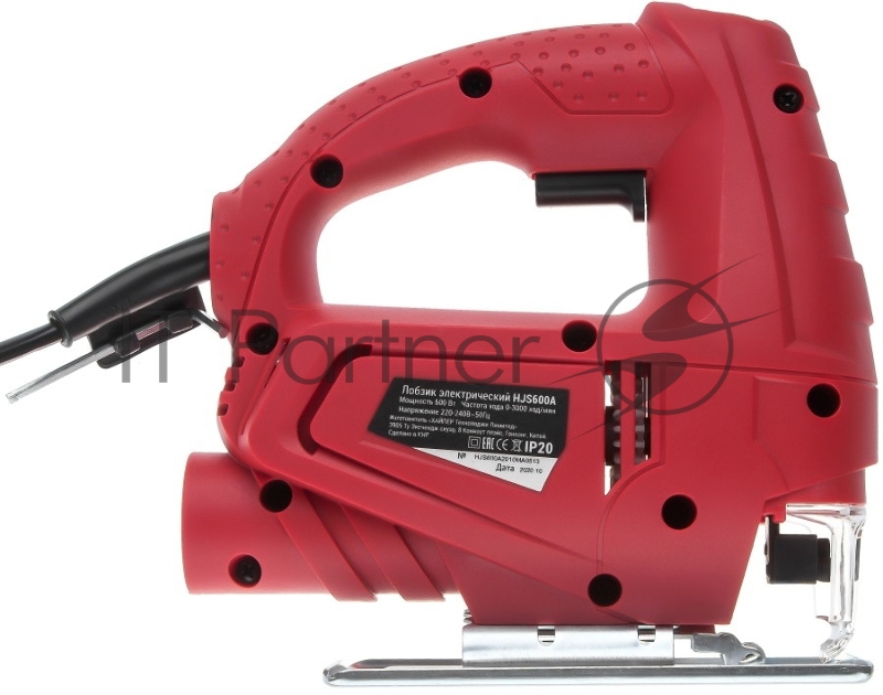 Лобзик Hiper Лобзик HIPER 600Вт, 0-3000 ход/мин, пропил 55 мм, коробка