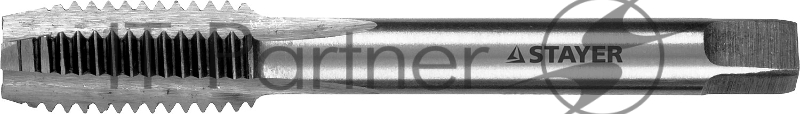Метчик для сквозных и глухих отверстий STAYER М10х1,5,, одинарный