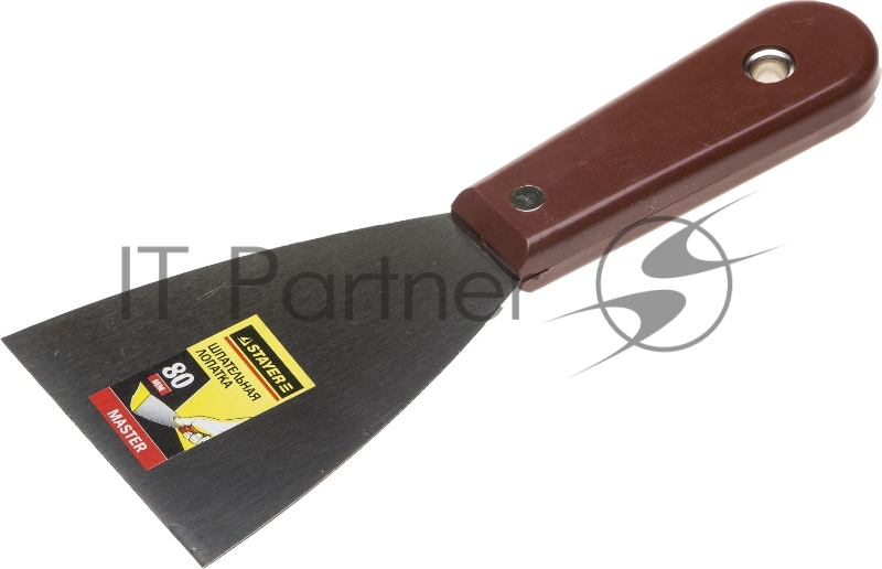 Шпатель STAYER MASTER c пластмассовой ручкой, 80мм