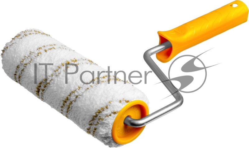 Валик МИКРОВОЛОКНО малярный в сборе, ворс 9 мм, бюгель 8 мм, 48x180мм, STAYER Profi