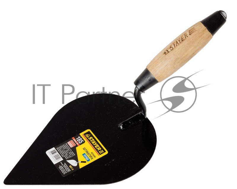 Кельма штукатура STAYER с деревянной усиленной ручкой КШ