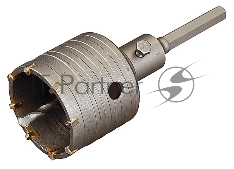 Коронка ЗУБР буровая кольцевая, с шестигранным хвостовиком, 80мм