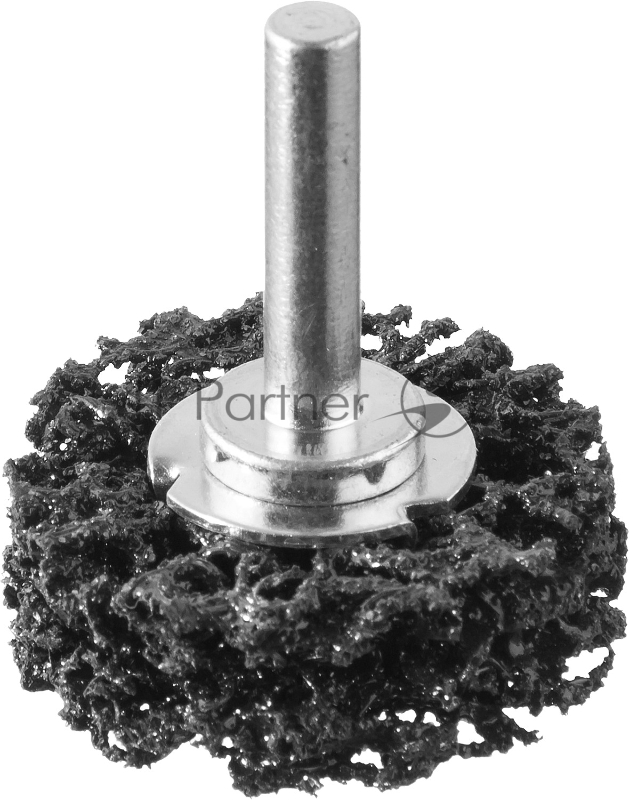 Щетка дисковая для дрели, ЗУБР Профессионал. нейлоновая проволока с абразивным покрытием, с открытой агрессивной структурой, 38мм