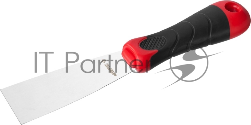 Шпатель ЗУБР Мастер, профилированное нержавеющее полотно, 2к ручка, 40мм