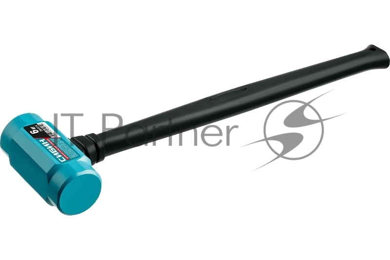 Цельностальная кувалда с удлинённой рукояткой СИБИН 6 кг 600 мм