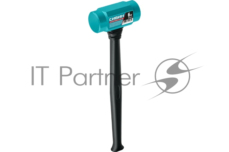 Цельностальная кувалда с удлинённой рукояткой СИБИН 6 кг 600 мм