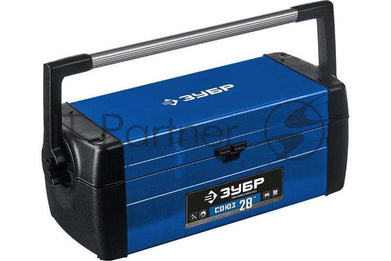 Ящик для инструмента СОЮЗ-28 металлический, ЗУБР Профессионал