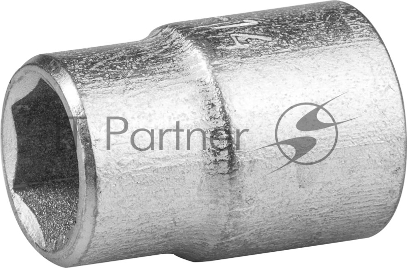 Головка торцовая НИЗ (1/2), 40Х, шестигранная, оцинкованная, 14мм