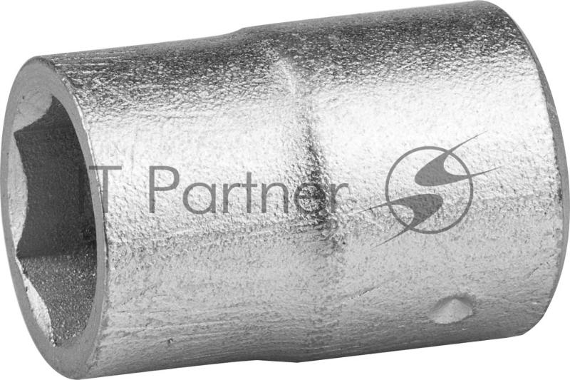 Головка торцовая НИЗ (1/2), 40Х, шестигранная, оцинкованная, 17мм