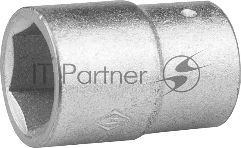 Головка торцовая НИЗ (1/2), 40Х, шестигранная, оцинкованная, 19мм