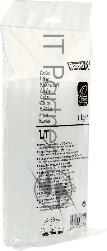 Клеевой стержень RAPID d12 x 190 мм, 1 кг, профессиональный, низкотемпературный