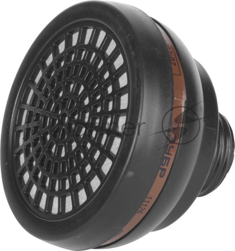 Фильтр ЗУБР ЭКСПЕРТ сменный для полнолицевой маски, тип А2 от органических паров, 1 шт