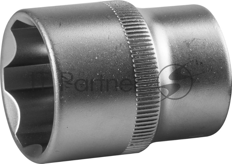 Торцовая головка ЗУБР Мастер (1/2), Cr-V, SUPER LOCK, хроматированное покрытие, 22 мм