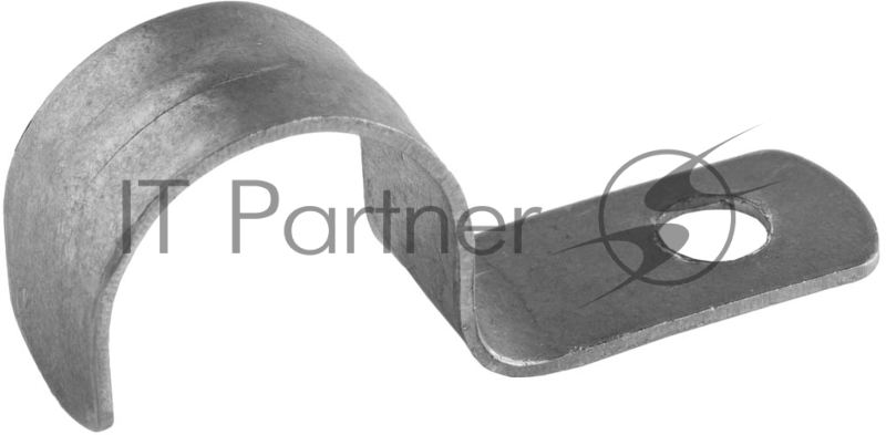 Скобы СВЕТОЗАР металлические D19мм, однолапковые, для крепления металлорукава d=15мм, 100шт