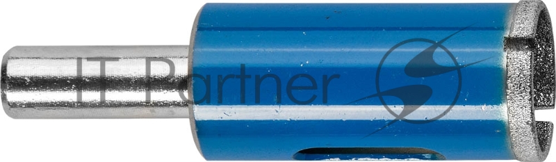 Сверло алмазное трубчатое по стеклу и кафелю, d=14 мм, зерно Р 100, ЗУБР Профессионал 29860-14