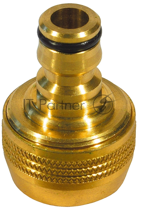 Соединитель - шланг 3/4, переходник штуцерный, из латуни RACO PROFI