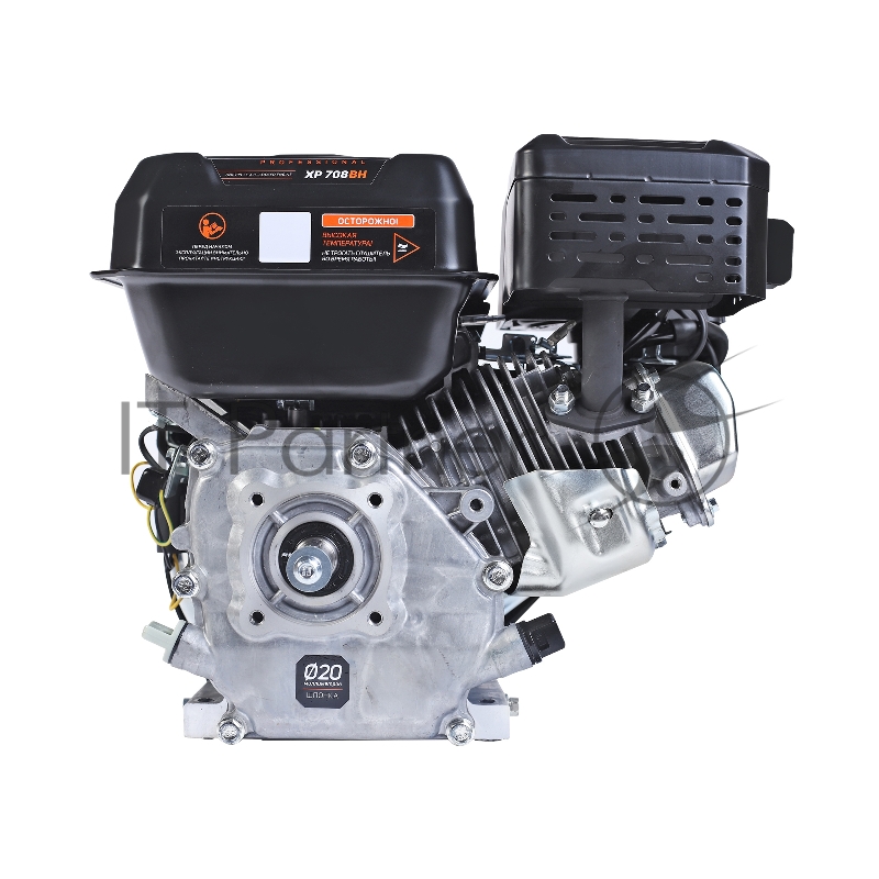Двигатель PATRIOT XP 708 BH, Мощность 7,0 л.с. 212 см³ 3600об/мин бак 3,6л. хвостовик 20 мм, шпонка вес 15 кг.