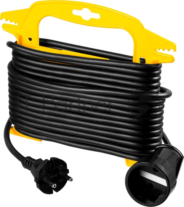 Удлинитель на рамке MF 207, 10 м, 2200 Вт, 1 гнездо, ПВС 2х0,75 мм2, STAYER