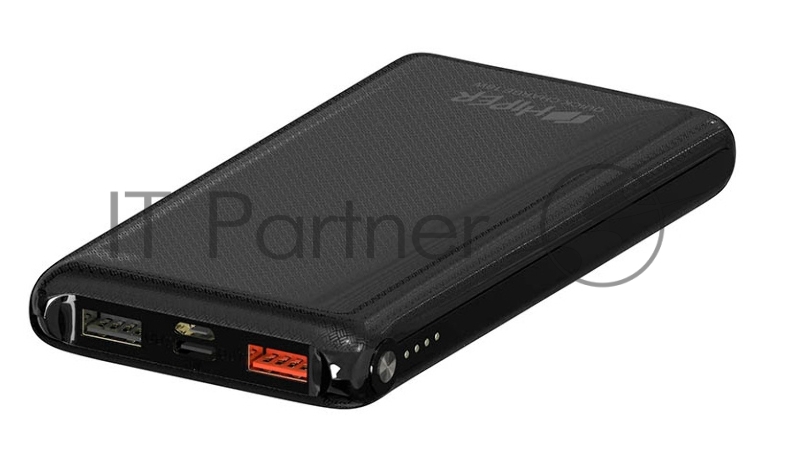 Мобильный аккумулятор Hiper Quick 10000 Li-Pol 10000mAh 2.4A+2.4A+2.4A+2.4A черный 4xUSB