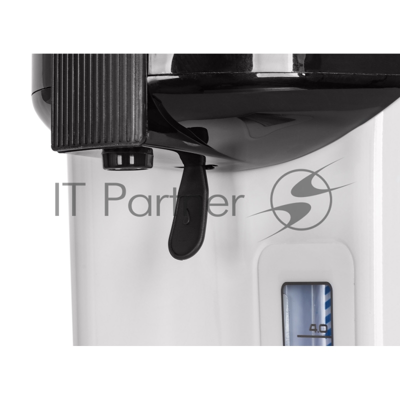 Термопот электрический, электронное управление, объем 5л, мощность 900 Вт, функция повторного кипячения, 2 способа подачи воды: автоматический и касанием чашки, вращение корпуса на 360 градусов, внутреннее покрытие 304 сталь.