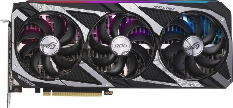 Видеокарта Asus ROG-STRIX-RTX3060-O12G-V2-GAMI LHR RTX 3060 12Gb OC (192bit/GDDR6/2xHDMI/3xDP/RTL)