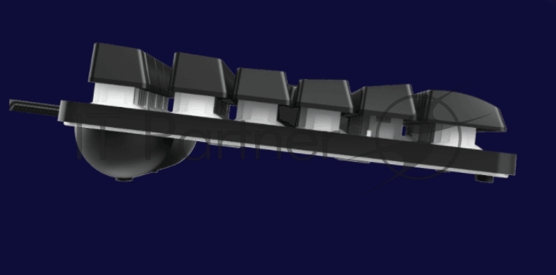 Клавиатура игровая с подсветкой Trust GXT833 THADO (арт. 23724)