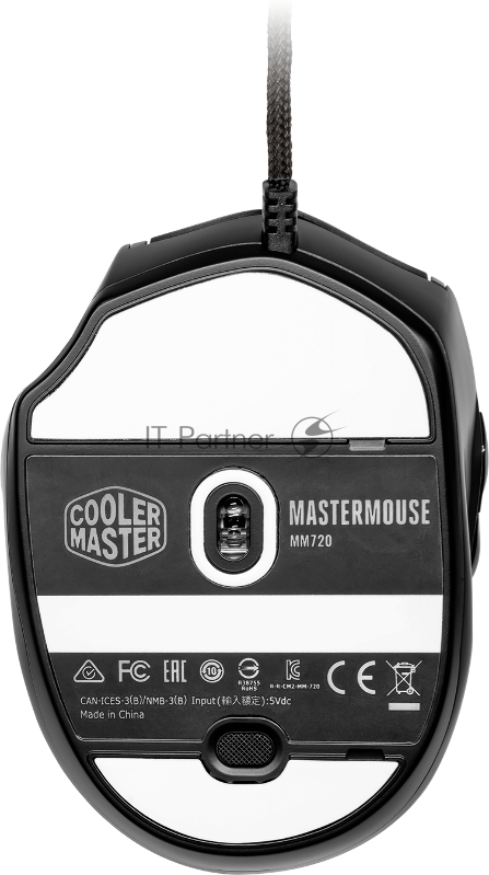 Мышь проводная Cooler Master MM-720-KKOL1 Mouse MM720 Matte Black