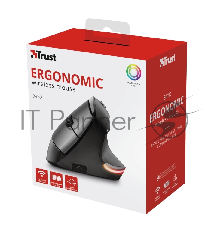 Мышь беспроводная Trust BAYO (арт.24110)