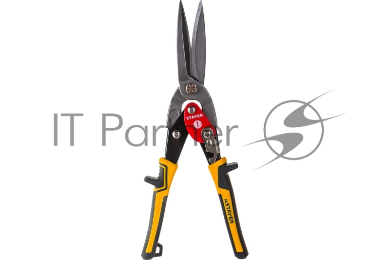 Прямые удлинённые ножницы по металлу, 290 мм STAYER COBRA