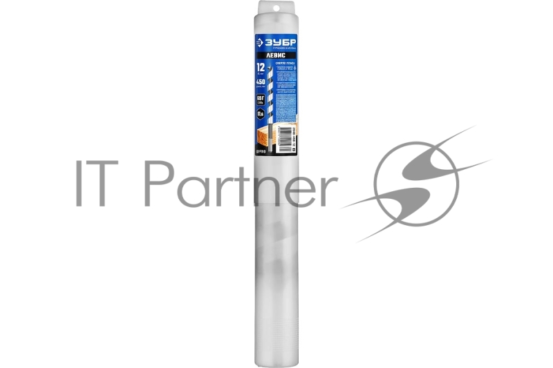 Сверло левиса по дереву, ЗУБР 12x450/360мм, шестигранный хвостовик