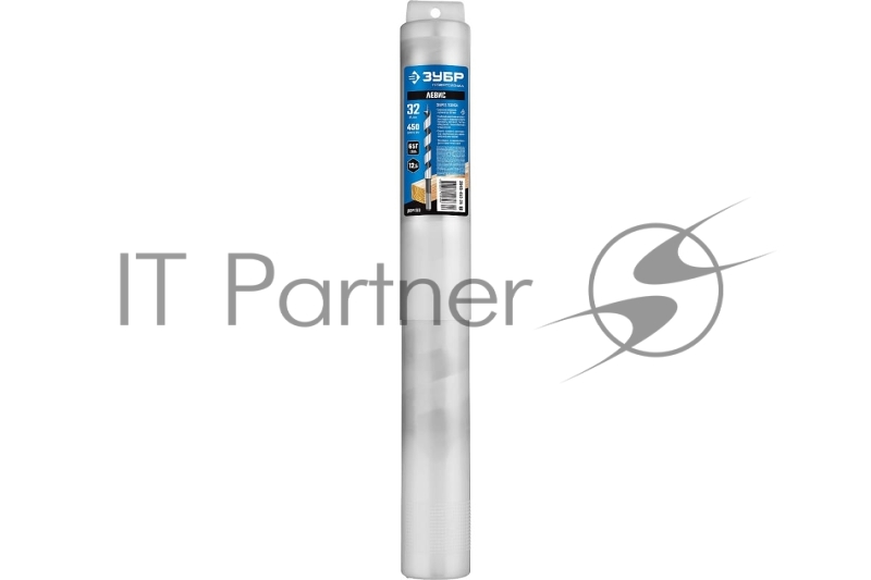 Сверло левиса по дереву, ЗУБР 32x450/360мм, шестигранный хвостовик