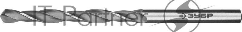 Сверло по металлу, ЗУБР ПРОФ-В 5.1х86мм, сталь Р6М5, класс В