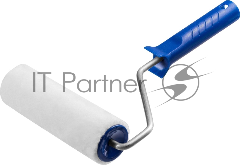 Валик малярный ВЕЛЮР 48, 180 мм, d=48 мм, ворс 4 мм, ручка d=8 мм, ЗУБР